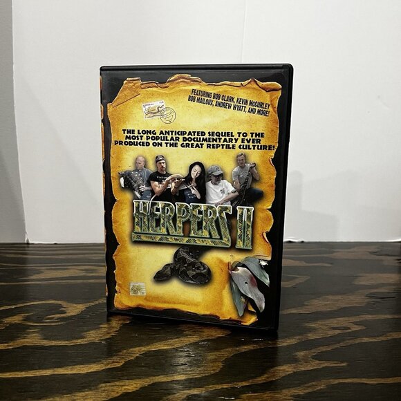 Herpers 2 (DVD, 2011) reptile culture documentary movie film Dav Kaufman RARE - Picture 1 of 3